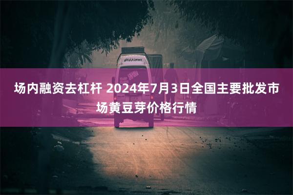 场内融资去杠杆 2024年7月3日全国主要批发市场黄豆芽价格行情