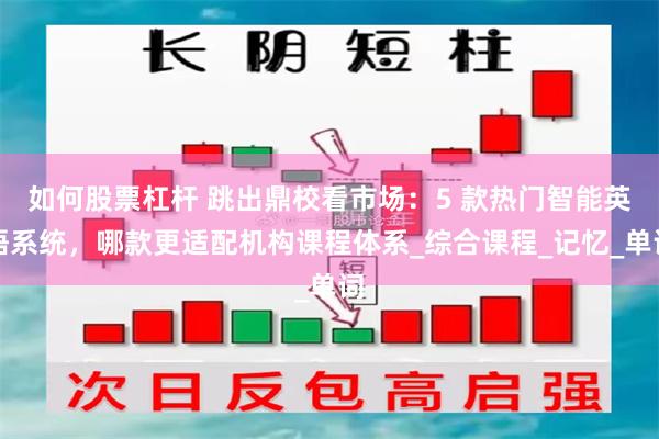 如何股票杠杆 跳出鼎校看市场：5 款热门智能英语系统，哪款更适配机构课程体系_综合课程_记忆_单词